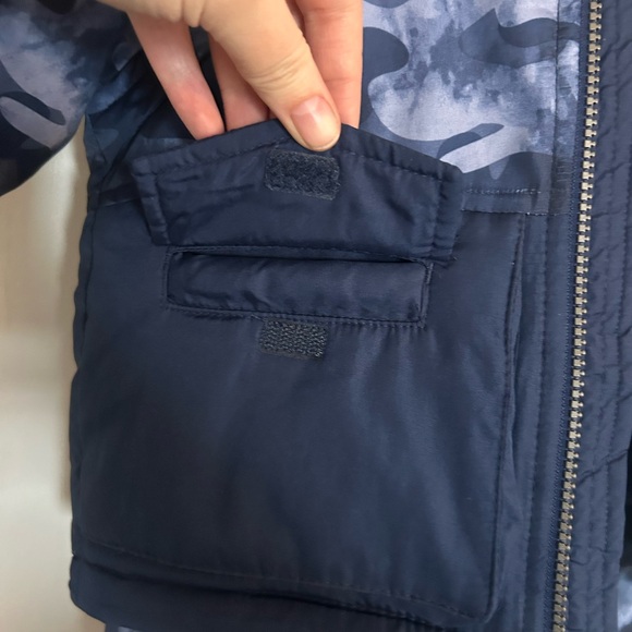 OshKosh B'gosh Navy Camouflage Jacket And Snow Pants - Picture 10 of 12